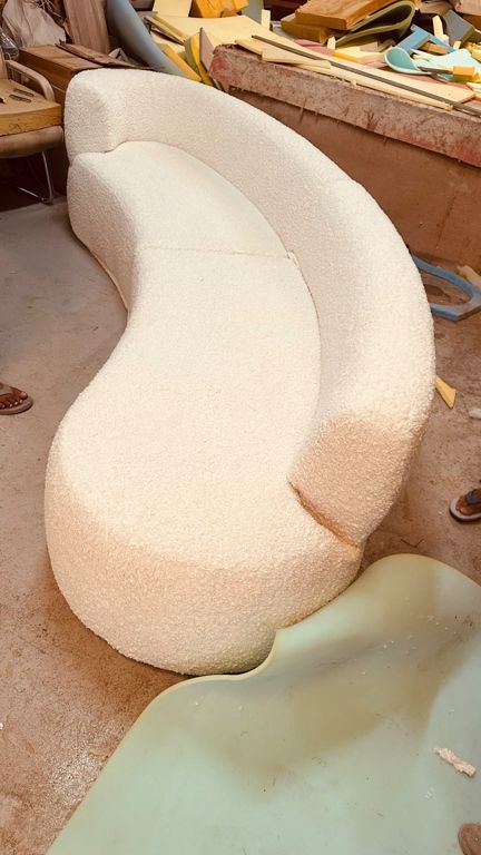 Upholstery made in the CLARE workshop